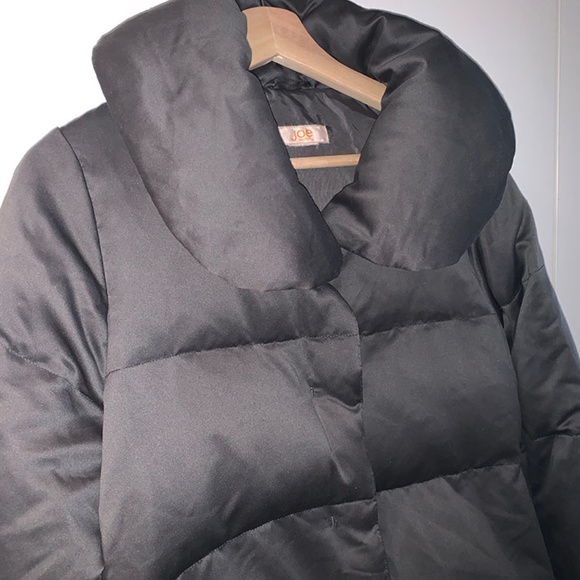 Joe Fresh | Grey Satin Short Puffer Jacket - Picture 2 of 6